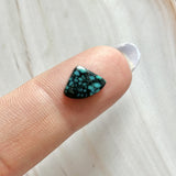 Small Ocean Blue Freeform Lander Blue Turquoise Background