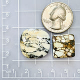Large Purple Mixed Purple Lavender Variscite, Set of 2 Dimensions
