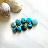 Small Mixed Mixed Mixed Turquoise, Set of 9 Background