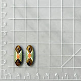 9x22mm Surfboard Inlay, Set of 2