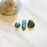 Small Mixed Mixed Treasure Mountain Turquoise, Set of 3 Background