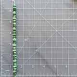 Mint Green Lucid Variscite Drum Beads Dimensions