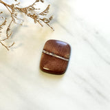 Large Red Cushion White Buffalo Dolomite Background