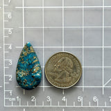 Large Ocean Blue Teardrop Ithaca Peak Turquoise Dimensions