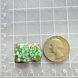 Medium Mint Green Mixed Namtso Lake Turquoise, Set of 2 Dimensions