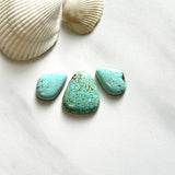 Small Mint Green Freeform Number 8 Turquoise, Set of 3 Background