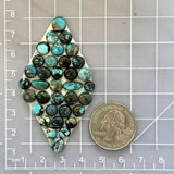 Small Sky Blue Mixed Mixed Turquoise, Set of 35 Dimensions