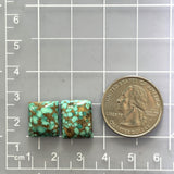 Medium Mint Green Square Namtso Lake Turquoise, Set of 2 Dimensions