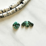 Small Sea Green Mixed Namtso Lake Turquoise, Set of 5 Background