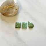 Small Sea Green Mixed Treasure Mountain Turquoise, Set of 3 Background