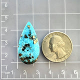 Large Sky Blue Teardrop Ithaca Peak Turquoise Dimensions