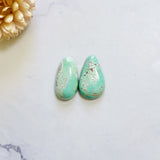 Large Mint Green Mixed Carico Lake Turquoise, Set of 2 Background