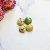 Medium Mixed Round Mixed Turquoise, Set of 4 Background