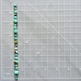 Sky Blue Fox Turquoise Smooth Nugget Beads Dimensions