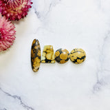 Medium Earth Brown Mixed Treasure Mountain Turquoise, Set of 4 Background
