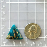 Large Ocean Blue Triangle Ithaca Peak Turquoise Dimensions
