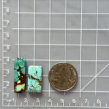 Large Mixed Bar Mixed Turquoise, Set of 2 Dimensions