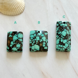 Mint Green Bamboo Mountain Turquoise Top Drilled Briolette