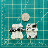Medium Mixed Mixed White Buffalo Dolomite, Set of 12 Dimensions