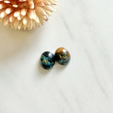 Small Mixed Oval Broken Arrow Variscite, Set of 2 Background