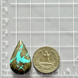 Large Sky Blue Teardrop Ithaca Peak Turquoise Dimensions