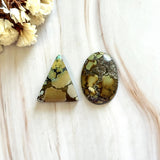 Large Earth Brown Mixed Treasure Mountain Turquoise, Set of 2 Background