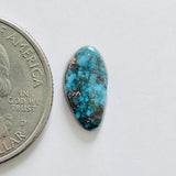 L13 x W7 x H3 Sky Blue Freeform Bisbee Turquoise Dimensions