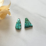 Large Sea Green Mixed Treasure Mountain Turquoise, Set of 2 Background
