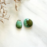 Small Sea Green Mixed Royston Turquoise, Set of 2 Background