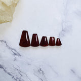 Medium Red Petal Rosarita, Set of 5 Background