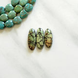 Medium Royal Orange Surfboard Treasure Mountain Turquoise, Set of 3 Background