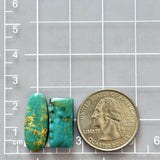 Medium Sea Green Mixed Pilot Mountain Turquoise, Set of 2 Dimensions