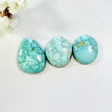 Medium Faint Green Mixed Tyrone Turquoise, Set of 3 Background