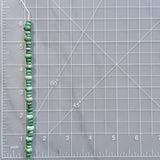 Sea Green Lucid Variscite Drum Beads Dimensions