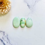 Mixed Faint Green Mixed Lone Mountain Turquoise, Set of 3 Background