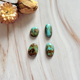 Small Mint Green Mixed Number 8 Turquoise, Set of 4 Background