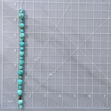 Sky Blue Fox Turquoise Smooth Nugget Beads Dimensions