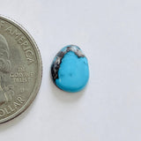 L10 x W8 x H3 Sky Blue Freeform Bisbee Turquoise Dimensions