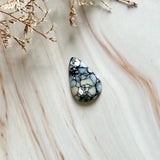 Large Purple Teardrop Purple Lavender Variscite Background