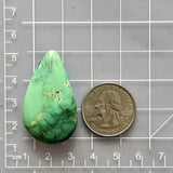 Large Sea Green Teardrop Crescent Lake Variscite Dimensions