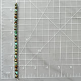 Sky Blue Number 8 Turquoise Smooth Nugget Beads Dimensions