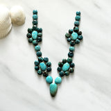 Small Mixed Mixed Mixed Turquoise, Set of 49 Background