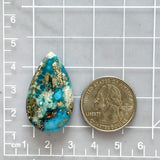 Large Sky Blue Teardrop Ithaca Peak Turquoise Dimensions