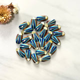 10x20mm Oval Inlay, Set of 2