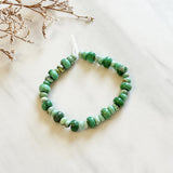 Sea Green Lucid Variscite Nugget Beads Background