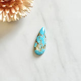 Large Sky Blue Teardrop Sand Hill Turquoise Background