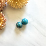 Medium Ocean Blue Round Ithaca Peak Turquoise, Set of 2 Background