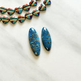 Large Ocean Blue Surfboard Ithaca Peak Turquoise, Set of 2 Background