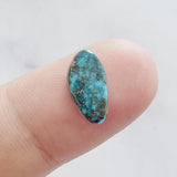 L13 x W7 x H3 Sky Blue Freeform Bisbee Turquoise Background
