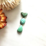Small Mint Green Mixed Mixed Turquoise, Set of 3 Background